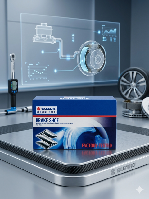 BRAKE SHOE SET SUZUKI ACCESS/BURGMAN/AVENIS — Dr Scooty Prayagraj