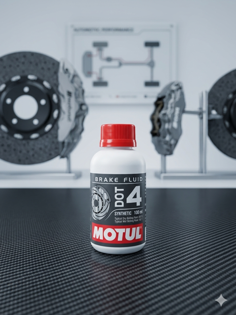MOTUL BRAKE OIL DOT 4 100ML — Dr Scooty Prayagraj