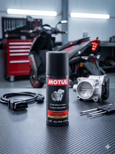 THROTTLE BODY CLEANER MOTUL 100ML — Dr Scooty Prayagraj